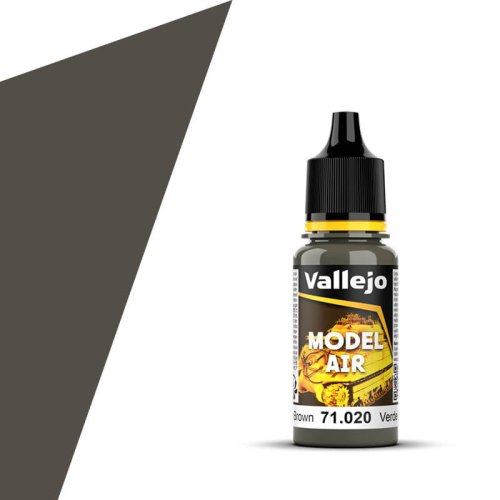Przejdź do produktu VALLEJO 71020 - Farba akrylowa German Green Brown 17 ml - Model Air
