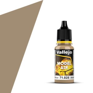 VALLEJO 71028 - Farba akrylowa Sand Yellow 17 ml - Model Air