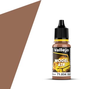 VALLEJO 71034 - Farba akrylowa Sand Brown 17 ml - Model Air