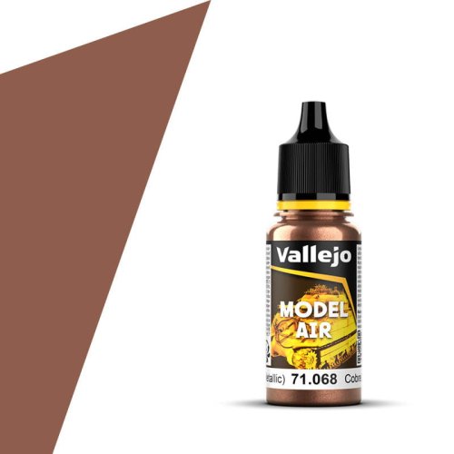 Przejdź do produktu VALLEJO 71068 - Farba akrylowa Cooper (Metallic) 17 ml - Model Air