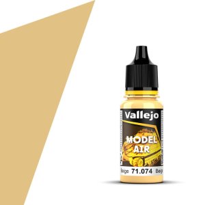VALLEJO 71074 - Farba akrylowa Beige 17 ml - Model Air