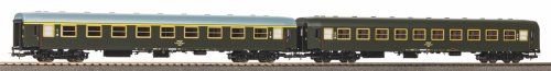 Przejdź do produktu PIKO 28321 H0 - Zestaw 2 wagonów pasażerskich typu 111A i 112A, 1 kl. i 2 kl., PKP, ep.IV
