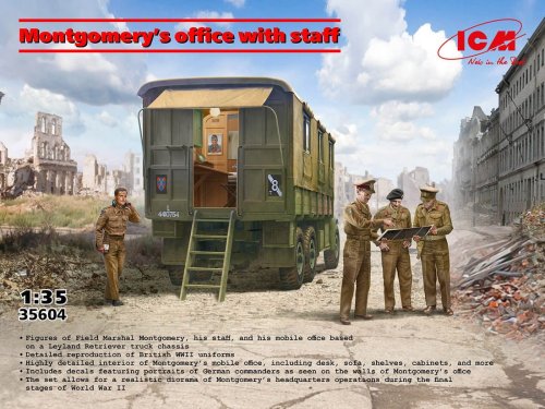 Przejdź do produktu ICM 35604 - 1:35 Montgomery's Office with Staff