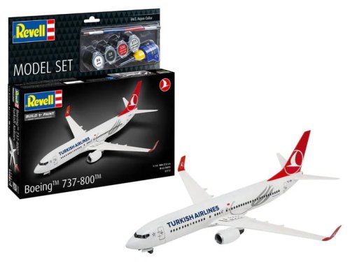Przejdź do produktu Revell 63772 - 1:144 Boeing 737-800 Turkish Airlines model z farbami
