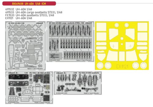 Przejdź do produktu Eduard BIG49458 - 1:48 UH-60A