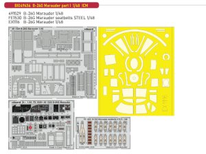 Eduard BIG49456 - 1:48 B-26G Marauder part I