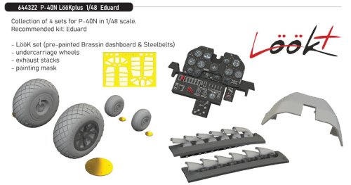 Przejdź do produktu Eduard 644322 - 1:48 P-40N LööKplus