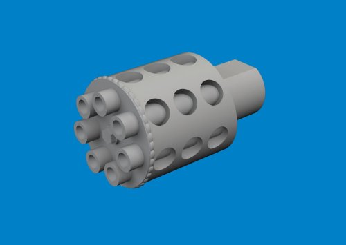 Przejdź do produktu Eduard 672421 - 1:72 A-10C rotary gun flash suppressor Print 3D