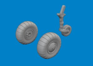 Eduard 6481117 - 1:48 Fi-156C wheels