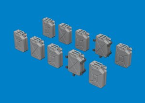 Eduard 635040 - 1:35 WWII German Jerry Cans Print 3D