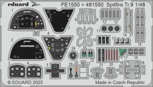 Przejdź do produktu Eduard FE1550 - 1:48 Spitfire Tr.9