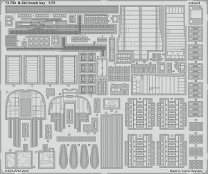 Eduard 72750 - 1:72 B-24J bomb bay
