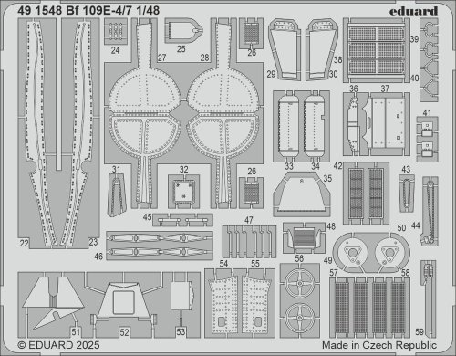 Przejdź do produktu Eduard 491548 - 1:48 Bf 109E-4/7