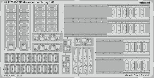 Przejdź do produktu Eduard 481173 - 1:48 B-26F Marauder bomb bay