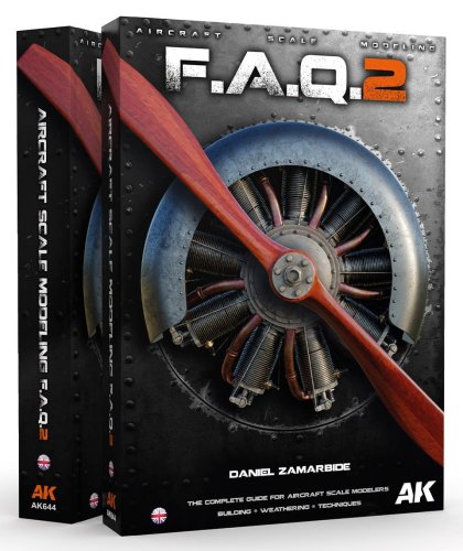 Przejdź do produktu AK Interactive 644 - FAQ 2 Aircraft Scale Modelling poradnik modelarski