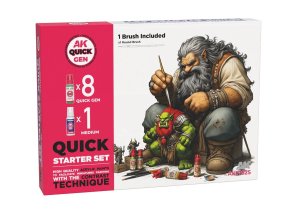 AK Interactive 17525 - Zestaw farb Quick Gen Starter