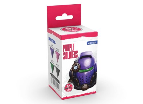 Przejdź do produktu AK Interactive 17523 - Zestaw farb Quick Gen Purple Soldiers