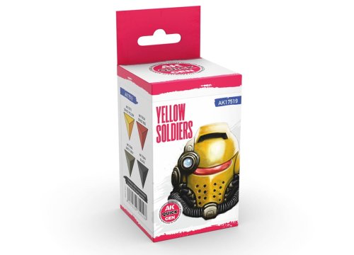 Przejdź do produktu AK Interactive 17519 - Zestaw farb Quick Gen Yellow Soldiers