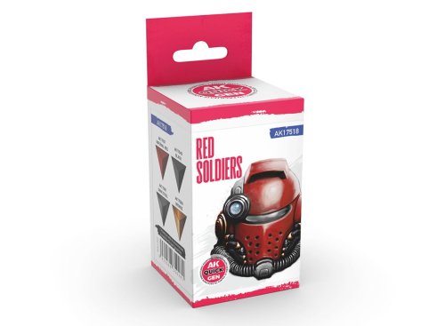Przejdź do produktu AK Interactive 17518 - Zestaw farb Quick Gen Red Soldiers