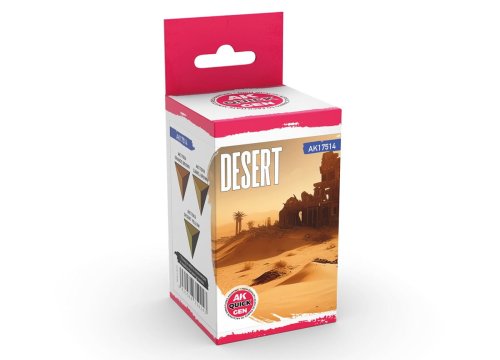 Przejdź do produktu AK Interactive 17514 - Zestaw farb Quick Gen Desert