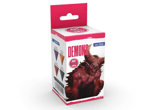 Przejdź do produktu AK Interactive 17509 - Zestaw farb Quick Gen Demons
