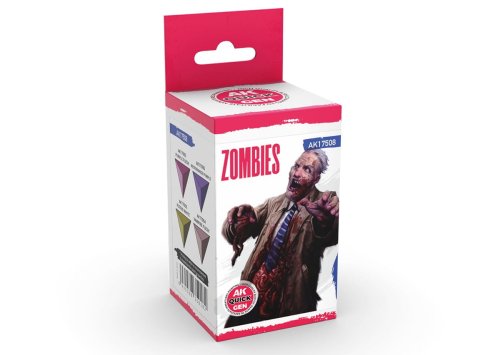 Przejdź do produktu AK Interactive 17508 - Zestaw farb Quick Gen Zombies