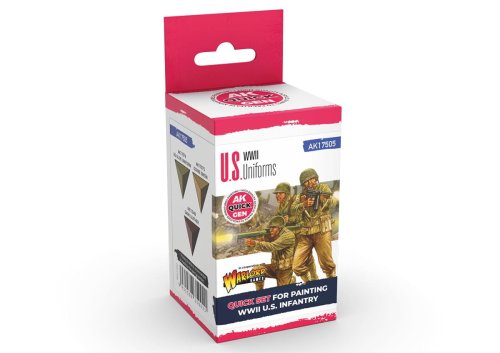 Przejdź do produktu AK Interactive 17505 - Zestaw farb Quick Gen US Uniforms
