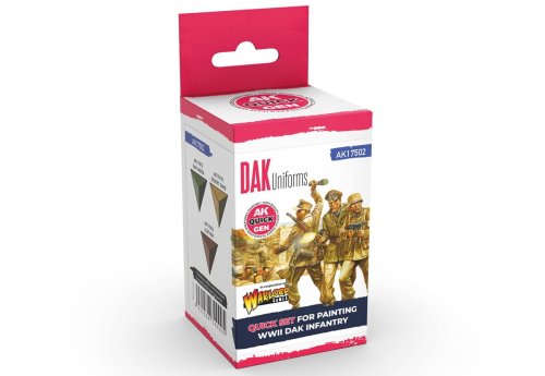 Przejdź do produktu AK Interactive 17502 - Zestaw farb Quick Gen Dak Uniforms