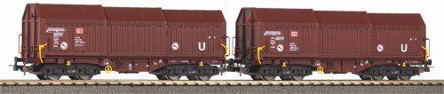 Przejdź do produktu PIKO 58293 H0 - Zestaw 2 wagonów towarowych teleskopowych DB Cargo, ep.VI