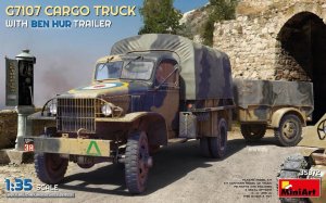 Miniart 35372 - 1:35 G7107 Cargo Truck w/ Ben Hur Trailer