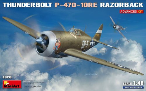 Przejdź do produktu Miniart 48030 - 1:48 Thunderbolt P-47D-10RE Razorback Advanced Kit