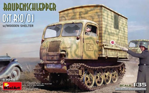 Przejdź do produktu Miniart 53048 - 1:35 Raupenschlepper OST RSO/01 w/ Wooden Shelter