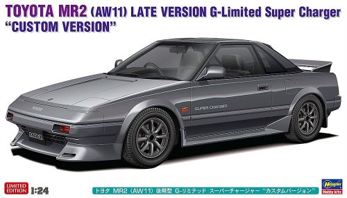 Przejdź do produktu Hasegawa 20755 - 1:24 Toyota MR2 AW11 Late Version G-Limited Super Charger Custom Version