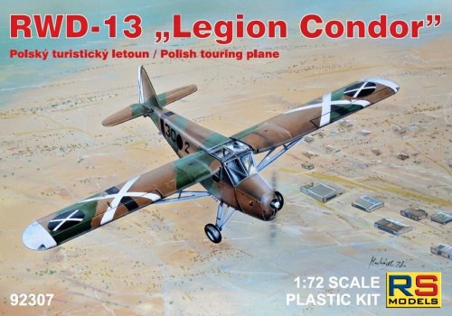 Przejdź do produktu RS Models 92307 - 1:72 RWD-13 Legion Condor