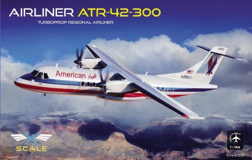 Przejdź do produktu X-Scale 144009 - 1:144 ATR-42-300 Turboprop Regional Airliner