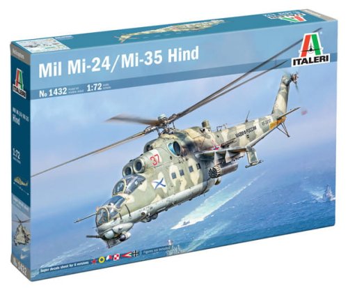 Przejdź do produktu Italeri 1432 - 1:72 Mil Mi-24 / Mi-35 Hind