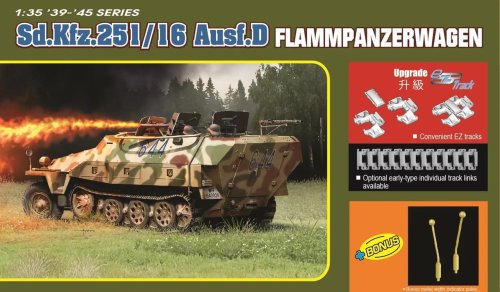 Przejdź do produktu Dragon 6219 - 1:35 Sd.Kfz. 251/16 Ausf.D Flammpanzerwagen