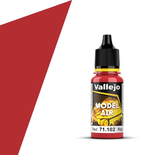 Przejdź do produktu VALLEJO 71102 - Farba akrylowa Red 17 ml - Model Air