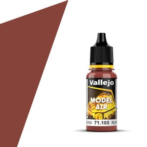 VALLEJO 71105 - Farba akrylowa Brown 17 ml (RLM26) - Model Air