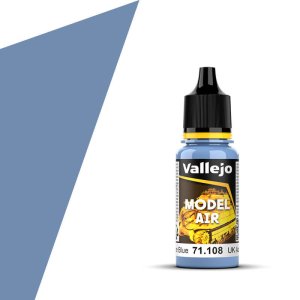 VALLEJO 71108 - Farba akrylowa UK Azure Blue 17 ml (FS35231 ANA609) - Model Air