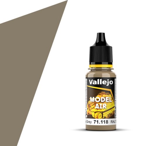 Przejdź do produktu VALLEJO 71118 - Farba akrylowa Camouflage Grey 17 ml (RAL7027) - Model Air