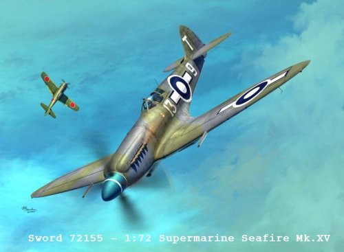 Przejdź do produktu Sword 72155 - 1:72 Supermarine Seafire Mk.XV
