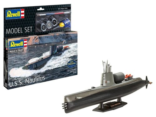 Przejdź do produktu Revell 65184 - 1:305 USS Nautilus model z farbami