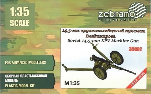 Przejdź do produktu Zebrano 35002 - 1:35 Soviet 14,5 mm KPV Machine Gun