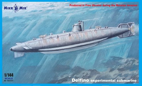 Przejdź do produktu Mikromir 144037 - 1:144 Delfino Experimental Submarine