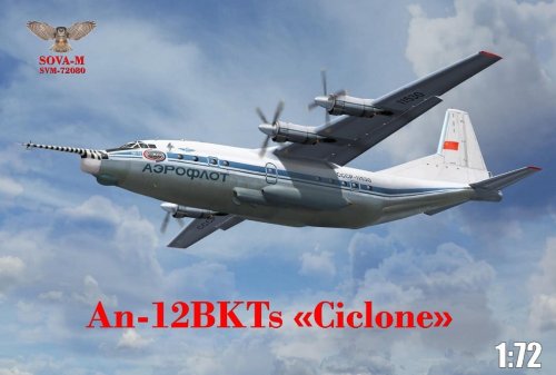 Przejdź do produktu Sova 72080 - 1:72 An-12BKTs Ciclone