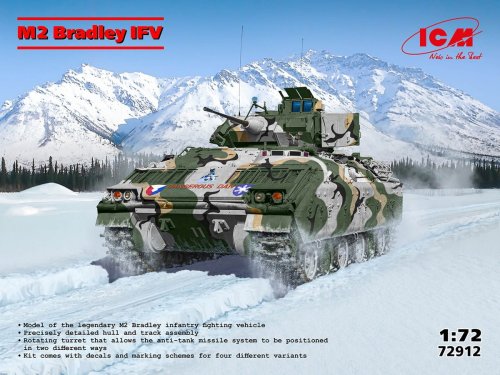 Przejdź do produktu ICM 72912 - 1:72 M2 Bradley Infantry Fighting Vehicle