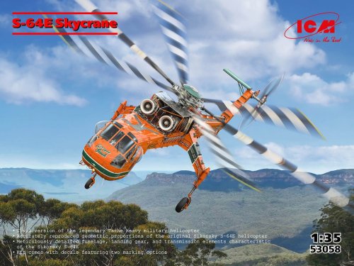 Przejdź do produktu ICM 53058 - 1:35 S-64E Skycrane
