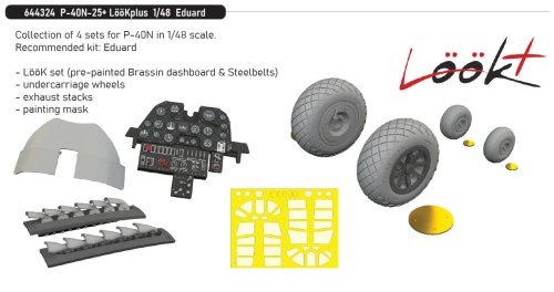 Przejdź do produktu Eduard 644324 - 1:48 P-40N-25+ LööKplus