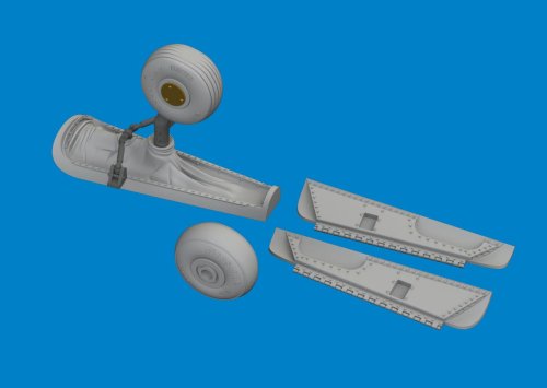 Przejdź do produktu Eduard 6481143 - 1:48 P-40N tail wheel bay Print 3D